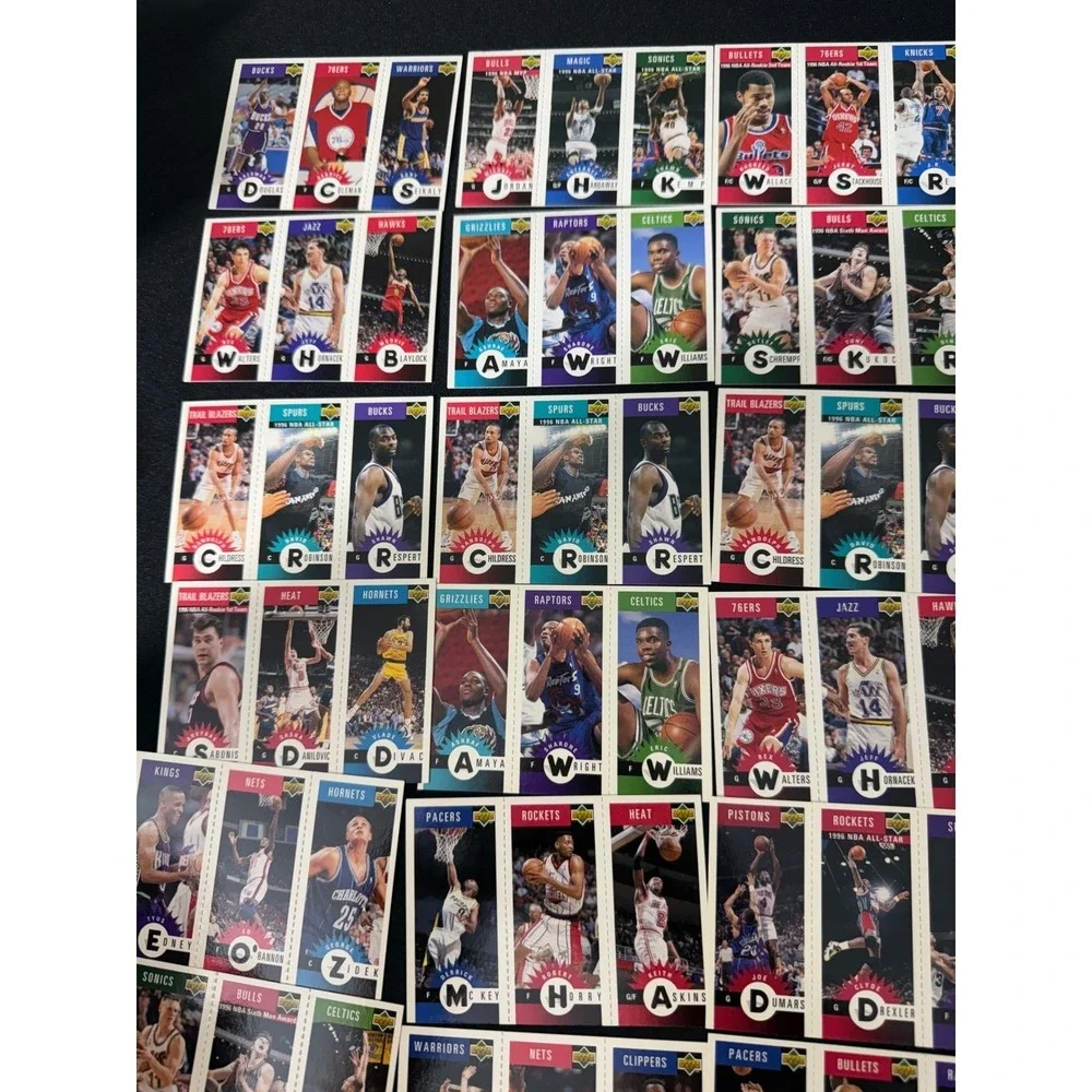 56‎ Card Upper Deck 1996 Collector's Choice NBA Basketball Lot Jordan Rodman